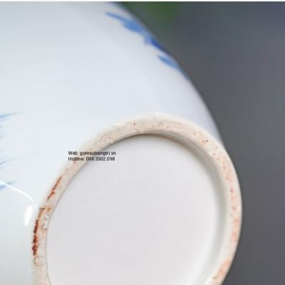 MAI BÌNH TÍCH LỘC VẼ TAY CHIM CÔNG